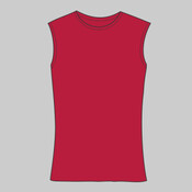 Digital Sleeveless Tight-Fit Tee