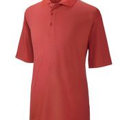 UltraClub® Adult Cool & Dry Elite Sawtooth Jacquard Polo