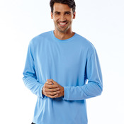 UltraClub® Adult Cool & Dry Sport Long-Sleeve Tee