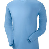 UltraClub® Adult Cool & Dry Sport Long-Sleeve Performance Interlock Tee