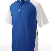 UltraClub® Adult Cool & Dry 2-Tone Stain-Release Performance Polo