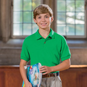 ® DryBlend® Youth Jersey Polo