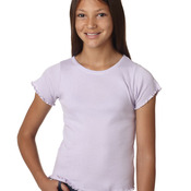 LA T Girls' Baby Rib Tiny Tee