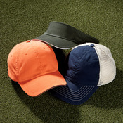 UltraClub Classic Cut Brushed Cotton Twill Sandwich Visor