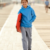 Youth NuBlend® Hooded Pullover Sweatshirt
