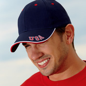 Cotton Twill National Cap