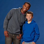 Youth EcoSmart® Hooded Pullover Fleece