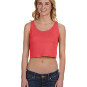 Ladies' Poly-Cotton Crop Tank