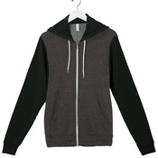 Unisex Poly-Cotton Fleece Full-Zip Hoodie