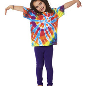 Dyenomite Youth Rainbow Cut Spiral Tee