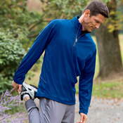 UltraClub® Men's Cool & Dry Sport 1/4-Zip Pullover