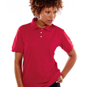 UltraClub® Ladies' Platinum Performance Piqué Polo with TempControl Technology