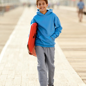Youth NuBlend® Open-Bottom Sweatpants with Pockets