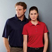 Ladies' JERZEES&reg; DRI-POWER&reg; SPORT Closed-Hole Mesh Polo