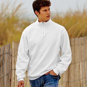 Adult NuBlend&reg; 1/4-Zip Cadet Collar Sweatshirt