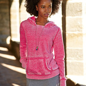 J.America Ladies’ Zen Hooded Fleece