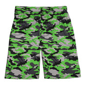 Adult 10" Camo Sublimated Print Shorts