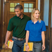 ® Premium Cotton® Adult Double Piqué Polo