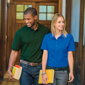 ® Premium Cotton® Ladies' Double Piqué Polo