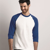 Unisex Heavy Cotton™ Raglan Three-Quarter Sleeve T-Shirt